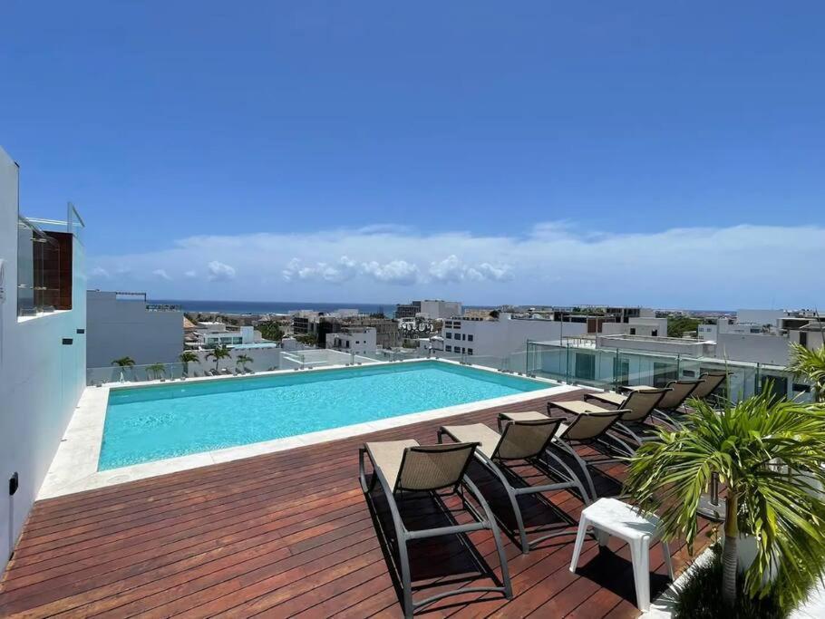 5Th Ave - Gym - Pool - Rooftop Playa del Carmen Bagian luar foto